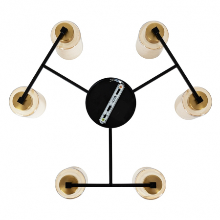 Arte Lamp A7027PL-6BK