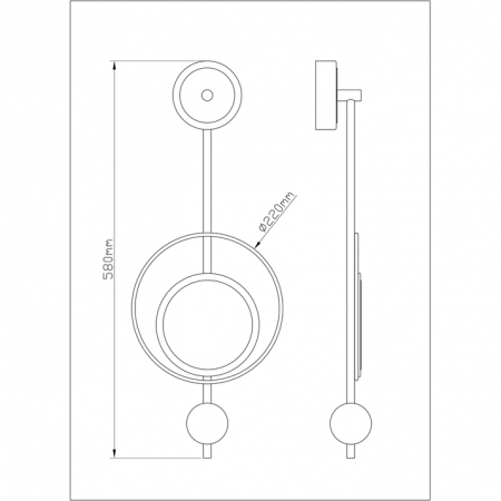Arte Lamp A2604AP-7GO