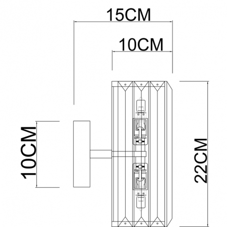 Arte Lamp A1049AP-2GO