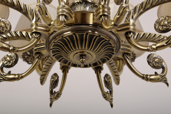 Подвесная люстра Abrasax Sylvia L.8110-8BR SHADE