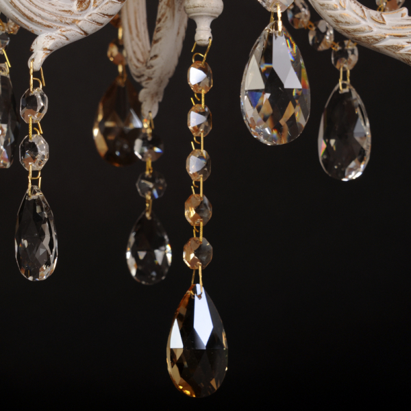 Подвесная люстра Abrasax SD762 PEACH CRYSTALL