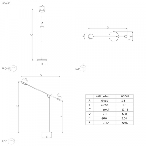 Торшер Eglo Clavellina 900354