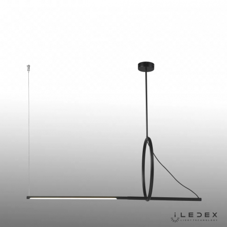 iLedex 8075P/S-18W-3000K MBK-WH