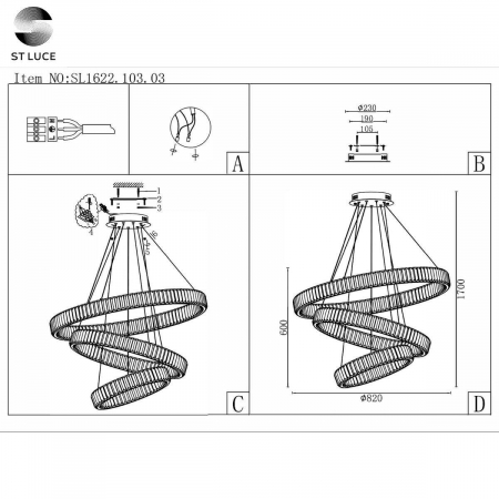 ST Luce SL1622.103.03