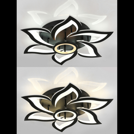 Natali Kovaltseva HIGH-TECH LED LAMPS 82020 BLACK