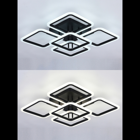 Natali Kovaltseva HIGH-TECH LED LAMPS 82022 BLACK