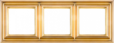 Рамка трехместная Jung EPD483GO