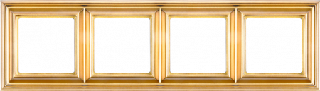 Рамка четырехместная Jung EPD484GO