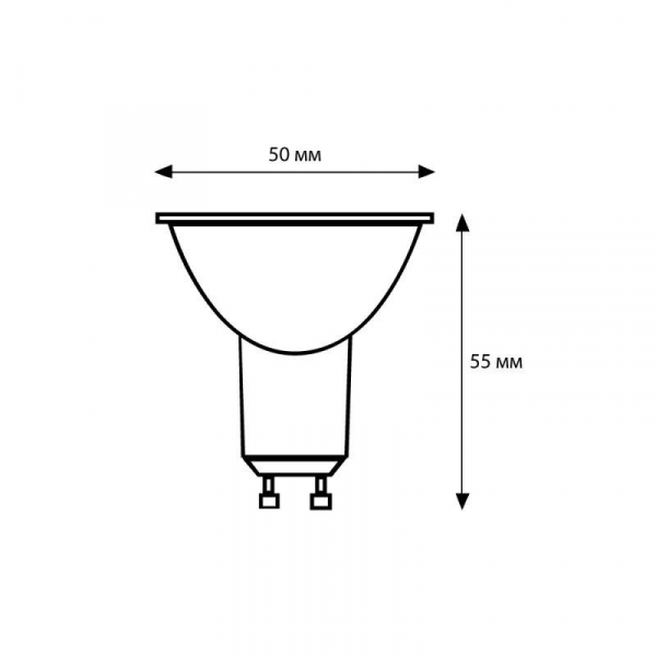 Лампа светодиодная LED5-GU10/830/GU10 5Вт рефлектор матовая 3000К тепл. бел. GU10 405лм 170-265В Camelion 10956 Лампа светодиодная LED5-GU10/830/GU10 5Вт рефлектор матовая 3000К тепл. бел. GU10 405лм 170-265В Camelion 10956