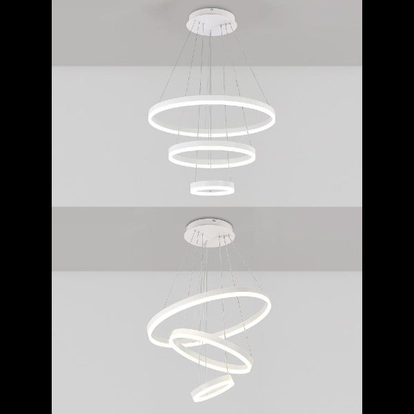 Подвесная люстра Natali Kovaltseva Oreol LED LAMPS 81277