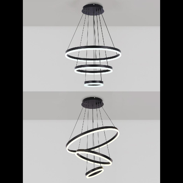 Подвесная люстра Natali Kovaltseva Oreol LED LAMPS 81278