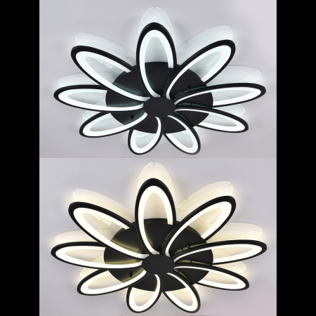 Natali Kovaltseva HIGH-TECH LED LAMPS 82009 BLACK