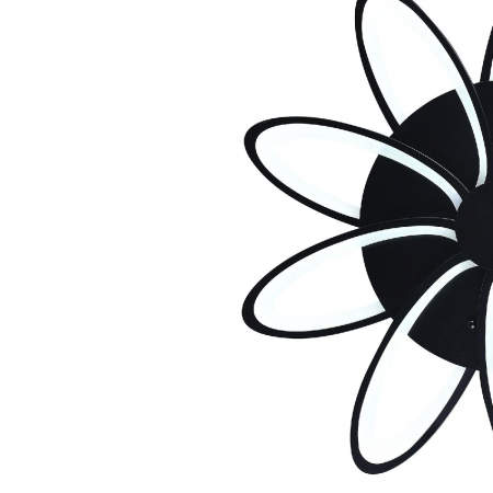 Natali Kovaltseva HIGH-TECH LED LAMPS 82009 BLACK