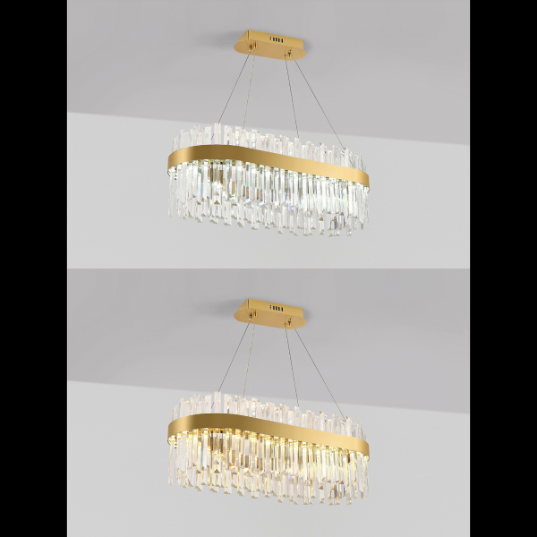 Подвесная люстра Natali Kovaltseva Riveria LED LAMPS 81274