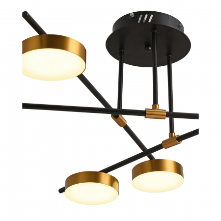 Natali Kovaltseva LED LAMPS 81101/6C GOLD BLACK