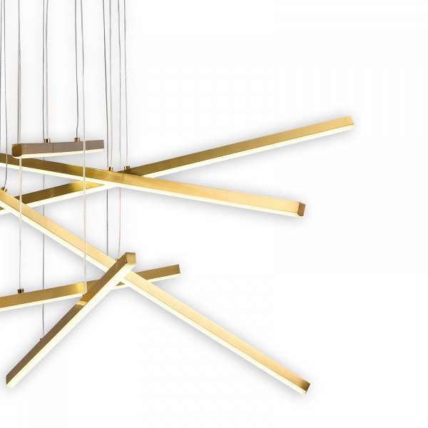 Подвесная люстра Natali Kovaltseva LED LAMPS 81103/6C BRASS