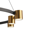 Natali Kovaltseva LED LAMPS 81129/7C BRASS BLACK