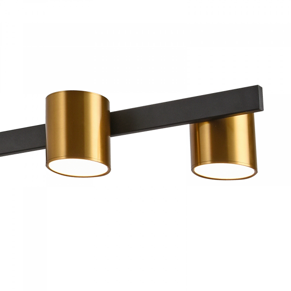Подвесная люстра Natali Kovaltseva LED LAMPS 81129/6C BRASS BLACK