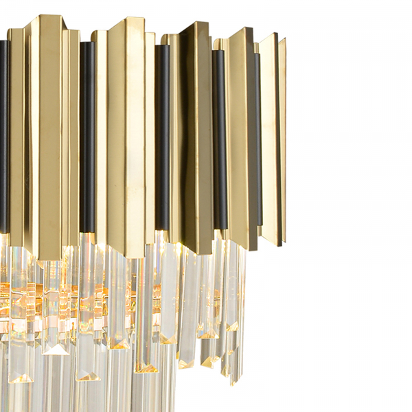 Подвесная люстра Natali Kovaltseva DELTA II 81449/10C GOLD