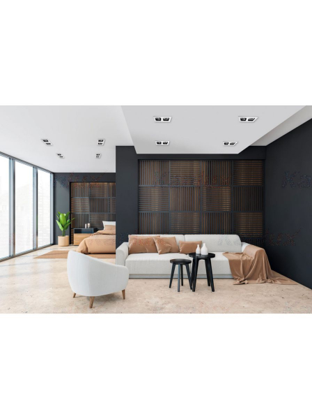 Точечный светильник Kanlux Reul 2xDTL W/B 33663