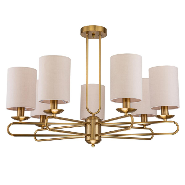 Подвесная люстра Escada Eclipse 10166/7PL Brass