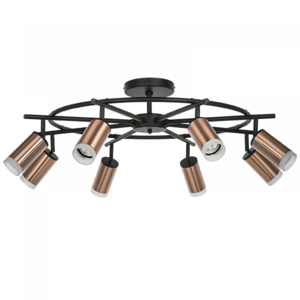 Люстра на штанге Lightstar Rullo LR7183080 (571718+214430-8+202430-8)