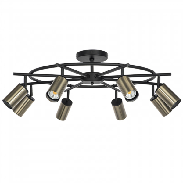 Люстра на штанге Lightstar Rullo LR718318 (571718+214431-8)