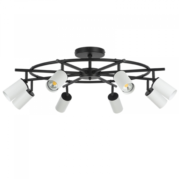 Люстра на штанге Lightstar Rullo LR718368 (571718+214436-8)