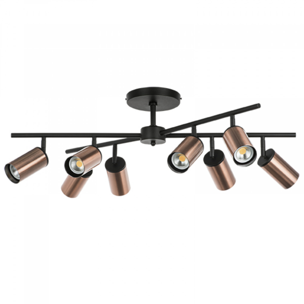 Люстра на штанге Lightstar Rullo LR728308 (571728+214430-8)