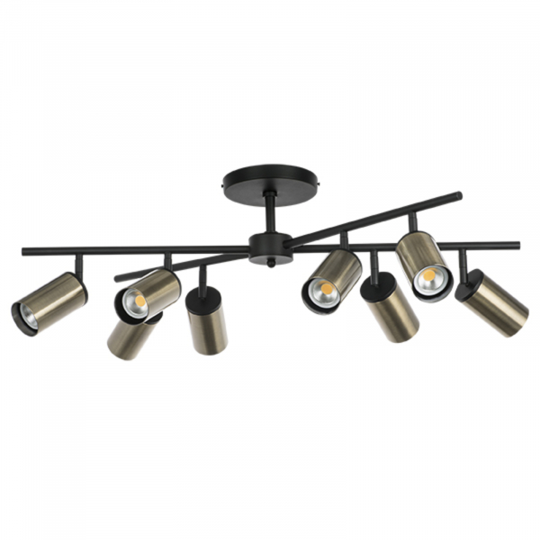 Люстра на штанге Lightstar Rullo LR728318 (571728+214431-8)