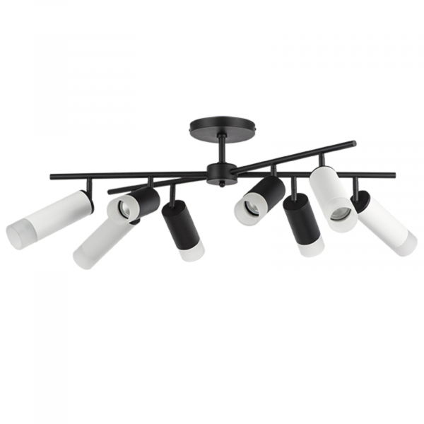 Люстра на штанге Lightstar Rullo LR7283748641 (571728+214437-4+214486-4+202431-8)