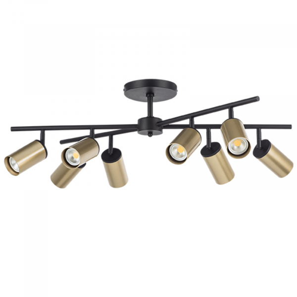 Люстра на штанге Lightstar Rullo LR728408 (571728+214440-8)