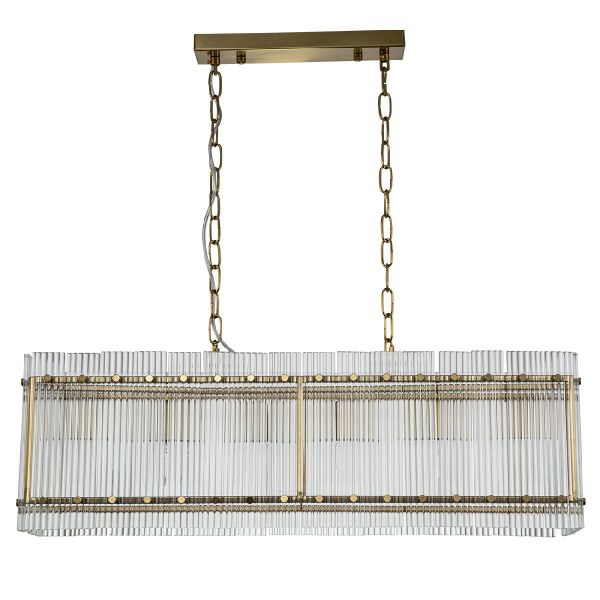 Подвесная люстра Indigo Venera 12024/6PL Brass V000305