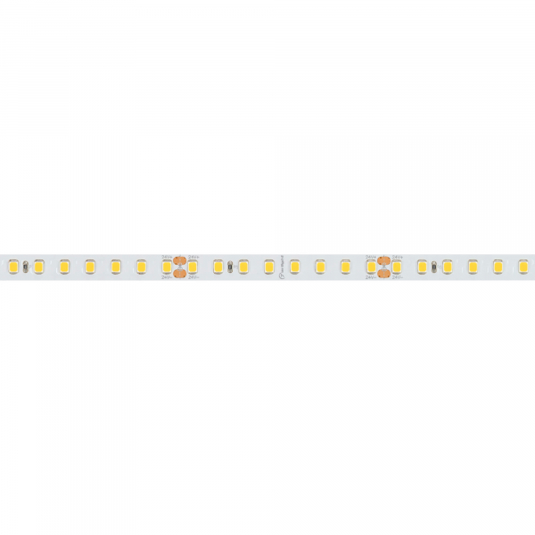Светодиодная лента Arlight RT-A128-8mm 24V Warm3500 (9.6 W/m, IP20, 2835, 5m) 038757