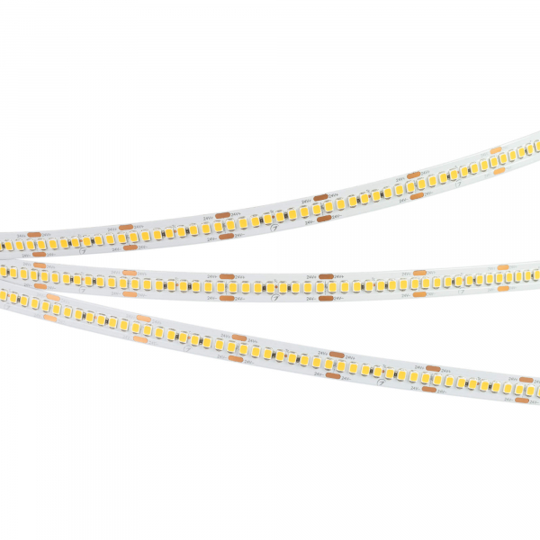 Светодиодная лента Arlight RT-A240-10mm 24V Warm3500 (22 W/m, IP20, 2835, 5m) 038744