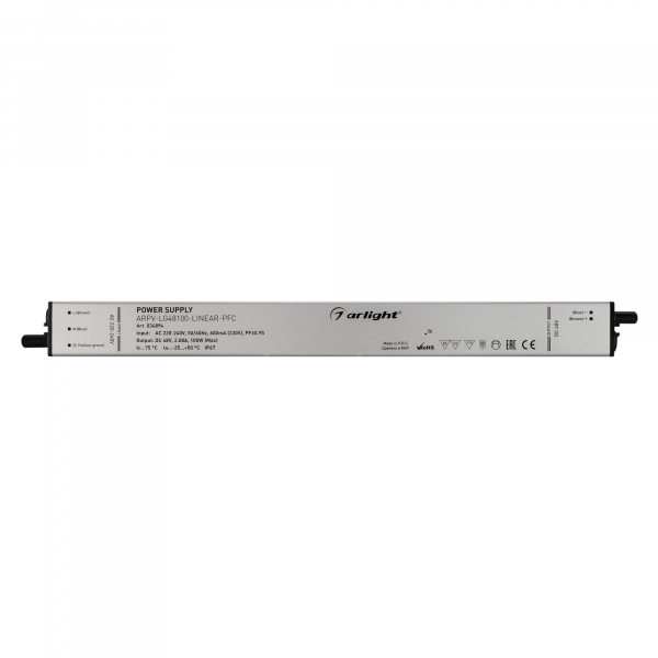 Блок питания Arlight ARPV-LG48100-LINEAR-PFC (48V, 2.08A, 100W) 034894