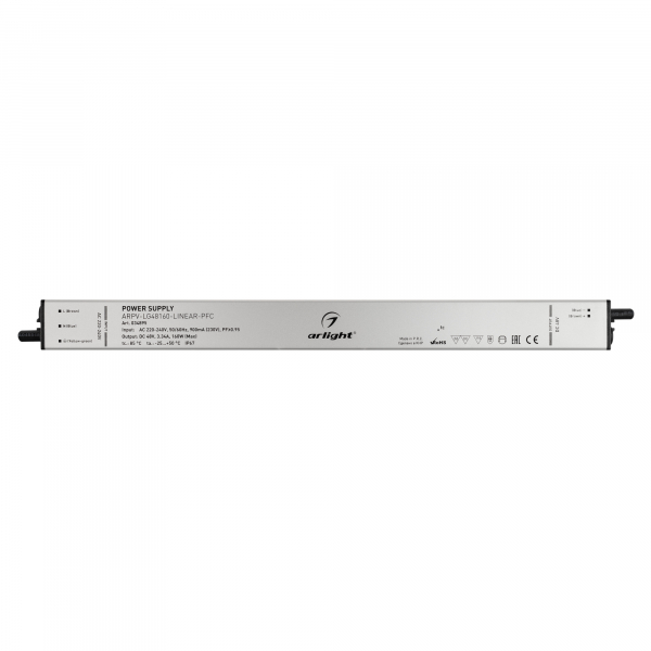 Блок питания Arlight ARPV-LG48160-LINEAR-PFC (48V, 3.34A, 160W) 034895