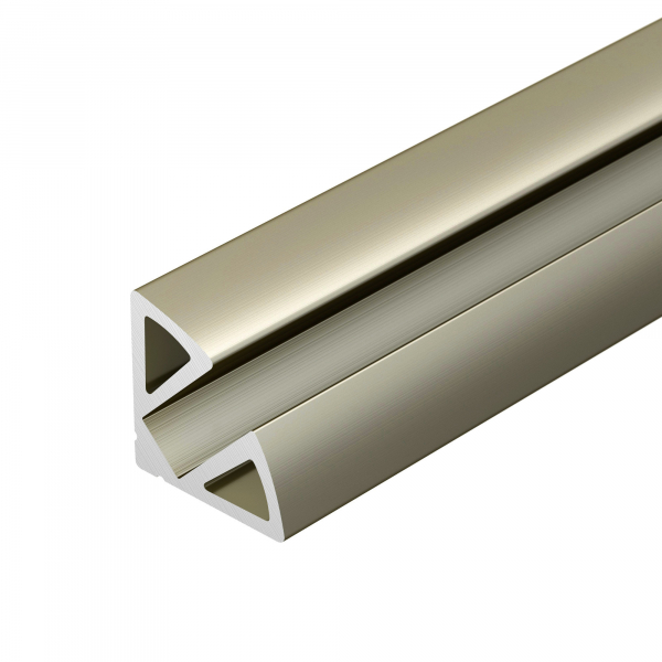 Алюминиевый профиль Arlight SL-KANT-H11-2000 ANOD OLIVE GREY 038197