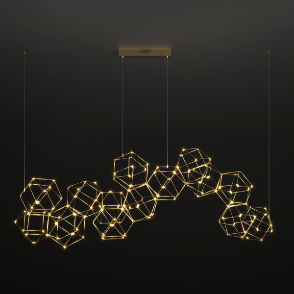 Подвесная люстра Eurosvet Uma 90168/14 медь a061147