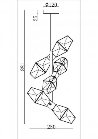 Maytoni MOD325PL-06G1