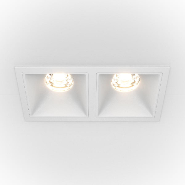 Встраиваемый светильник Maytoni Technical Alfa LED DL043-02-10W4K-D-SQ-W
