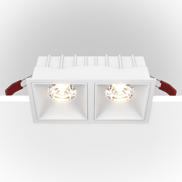 Встраиваемый светильник Maytoni Technical Alfa LED DL043-02-15W4K-SQ-W