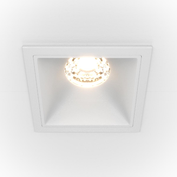 Встраиваемый светильник Maytoni Technical Alfa LED DL043-01-10W3K-D-SQ-W