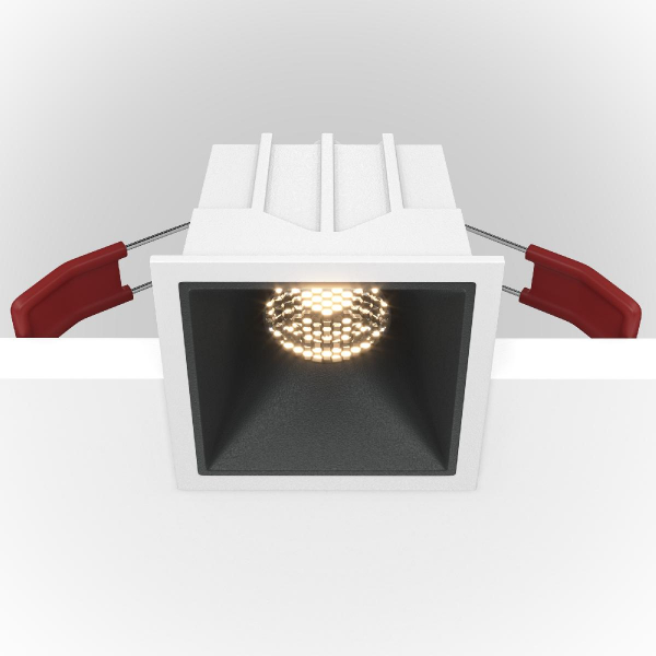 Встраиваемый светильник Maytoni Technical Alfa LED DL043-01-10W3K-D-SQ-WB