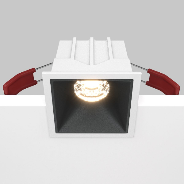 Встраиваемый светильник Maytoni Technical Alfa LED DL043-01-10W3K-SQ-WB
