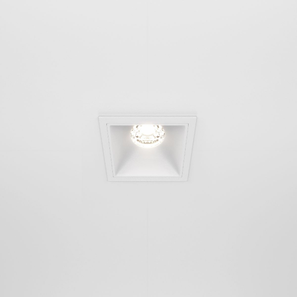 Встраиваемый светильник Maytoni Technical Alfa LED DL043-01-10W4K-SQ-W