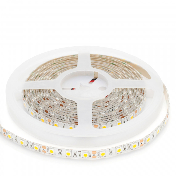 Светодиодная лента Apeyron 12В СТ 14,4Вт/м smd5050 60д/м IP65 700Лм/м 5м 4000К 00-144