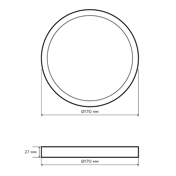 Накладная светодиодная панель Apeyron 06-39