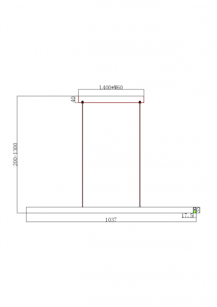 Подвесной светильник Arte Lamp Lao A2190SP-1BK