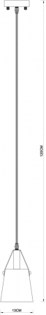 Arte Lamp A7032SP-1BK
